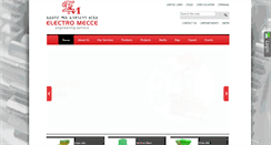 Desktop Screenshot of electromecce.com